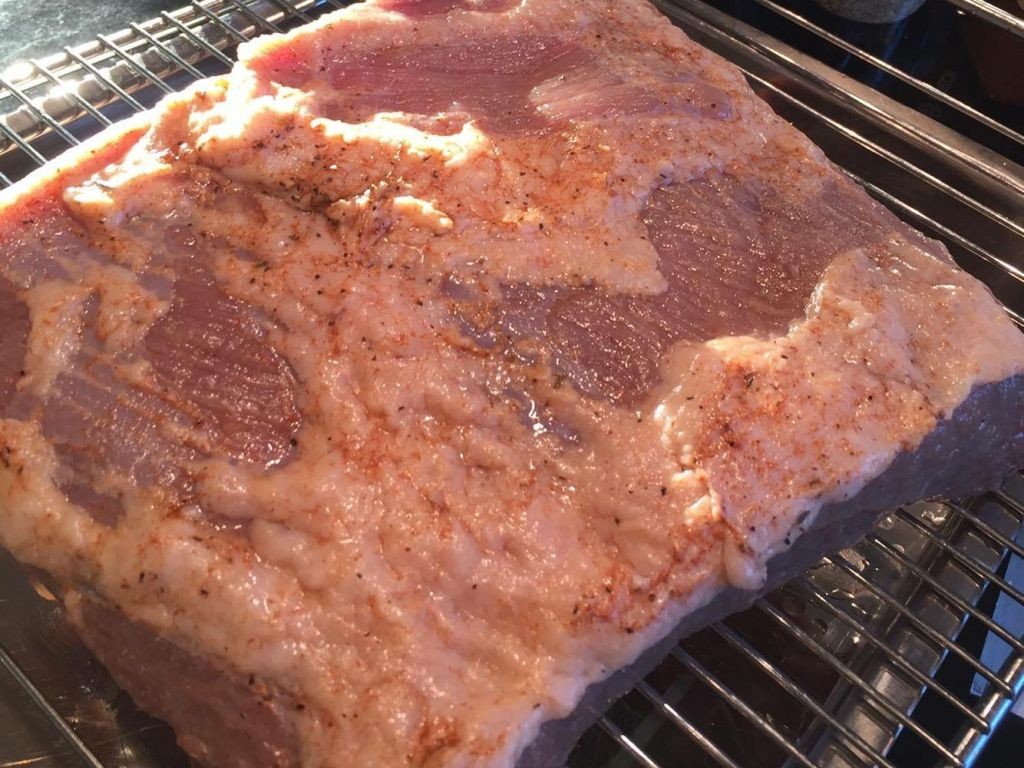 Brisket Pastrami: Schritt-für-Schritt-Foto zwei