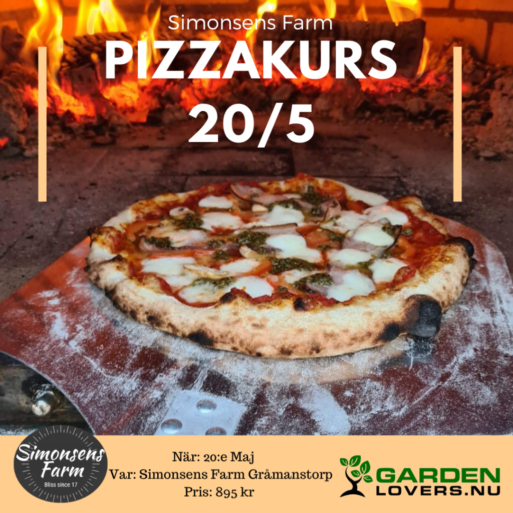 Pizzakurs 20/5 – Anmäl dig nu
